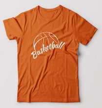 Load image into Gallery viewer, NBA Basketball T-Shirt for Men-Orange-Ektarfa.online

