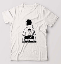 Load image into Gallery viewer, Sasuke Uchiha T-Shirt for Men-S(38 Inches)-White-Ektarfa.online
