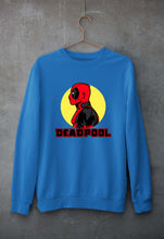 Load image into Gallery viewer, Deadpool Superhero Unisex Sweatshirt for Men/Women-S(40 Inches)-Royal Blue-Ektarfa.online
