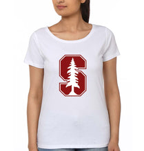 Load image into Gallery viewer, Stanford T-Shirt for Women-White-Ektarfa.online

