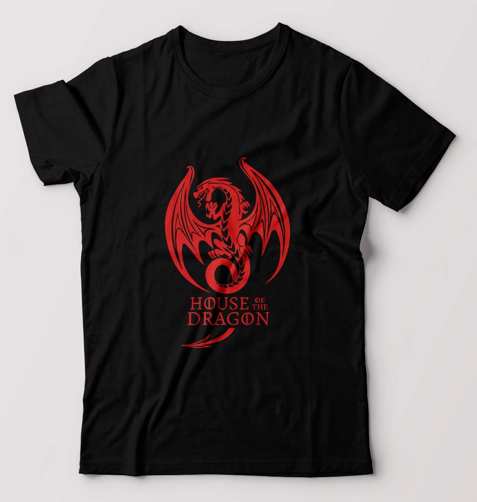 House of the Dragon (GOT) T-Shirt for Men-Black-Ektarfa.online