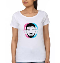 Load image into Gallery viewer, Drake T-Shirt for Women-XS(32 Inches)-White-Ektarfa.online
