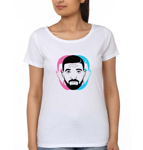 Drake T-Shirt for Women-White-Ektarfa.online