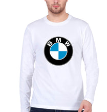 Load image into Gallery viewer, BMW Full Sleeves T-Shirt for Men-White-Ektarfa.online
