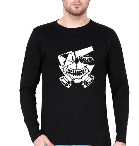 Tokyo Ghoul Full Sleeves T-Shirt for Men-Black-Ektarfa.online