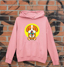 Load image into Gallery viewer, Puppy Unisex Hoodie for Men/Women-Light Baby Pink-Ektarfa.online
