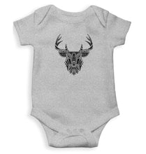 Load image into Gallery viewer, ETHINIC_DEER Kids Romper For Baby Boy/Girl-0-5 Months(18 Inches)-Grey-Ektarfa.online
