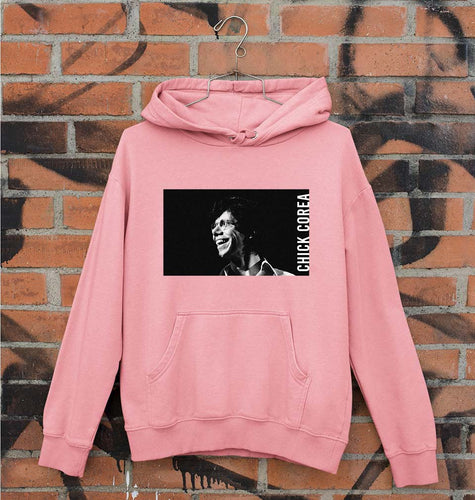 Chick Corea Unisex Hoodie for Men/Women-Light Pink-Ektarfa.online