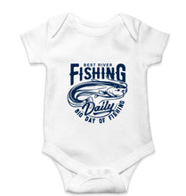 Load image into Gallery viewer, Fishing Kids Romper For Baby Boy/Girl-0-5 Months(18 Inches)-White-Ektarfa.online
