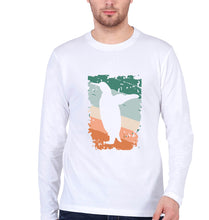 Load image into Gallery viewer, Penguin Full Sleeves T-Shirt for Men-White-Ektarfa.online
