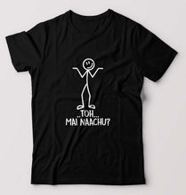 Load image into Gallery viewer, Nachu Funny T-Shirt for Men-Black-Ektarfa.online
