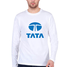 Load image into Gallery viewer, Tata Full Sleeves T-Shirt for Men-White-Ektarfa.online
