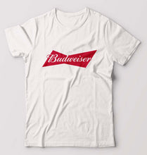 Load image into Gallery viewer, Budweiser T-Shirt for Men-White-Ektarfa.online
