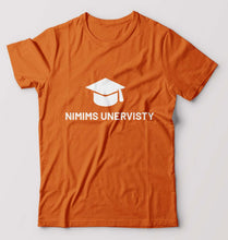 Load image into Gallery viewer, NMIMS T-Shirt for Men-Orange-Ektarfa.online
