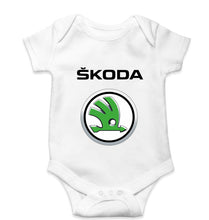 Load image into Gallery viewer, Skoda Kids Romper For Baby Boy/Girl-0-5 Months(18 Inches)-White-Ektarfa.online
