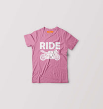 Load image into Gallery viewer, Ride Superbike Kids T-Shirt for Boy/Girl-Pink-Ektarfa.online
