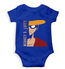 Load image into Gallery viewer, Monkey D. Luffy Kids Romper For Baby Boy/Girl-0-5 Months(18 Inches)-Royal Blue-Ektarfa.online
