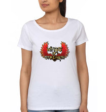 Load image into Gallery viewer, Wings of Strength T-Shirt for Women-XS(32 Inches)-White-Ektarfa.online
