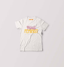 Load image into Gallery viewer, Feminist Kids T-Shirt for Boy/Girl-0-1 Year(20 Inches)-White-Ektarfa.online
