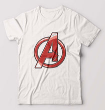 Load image into Gallery viewer, Avengers T-Shirt for Men-S(38 Inches)-White-Ektarfa.online
