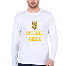 Load image into Gallery viewer, Special Force Full Sleeves T-Shirt for Men-White-Ektarfa.online
