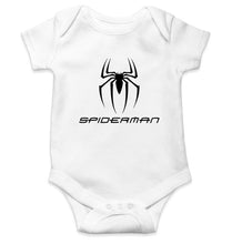 Load image into Gallery viewer, Spiderman Kids Romper For Baby Boy/Girl-0-5 Months(18 Inches)-White-Ektarfa.online
