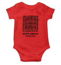 Load image into Gallery viewer, Keith Haring Kids Romper For Baby Boy/Girl-0-5 Months(18 Inches)-RED-Ektarfa.online
