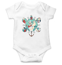 Load image into Gallery viewer, Popeye Kids Romper For Baby Boy/Girl-0-5 Months(18 Inches)-White-Ektarfa.online
