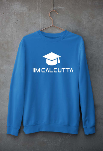 IIM C Calcutta Unisex Sweatshirt for Men/Women-S(40 Inches)-Royal Blue-Ektarfa.online