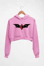 Load image into Gallery viewer, Batman and Harley Quinn Crop HOODIE FOR WOMEN-Light Baby Pink-Ektarfa.online
