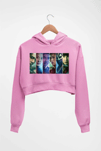 Load image into Gallery viewer, Shang-Chi Crop HOODIE FOR WOMEN-Light Baby Pink-Ektarfa.online
