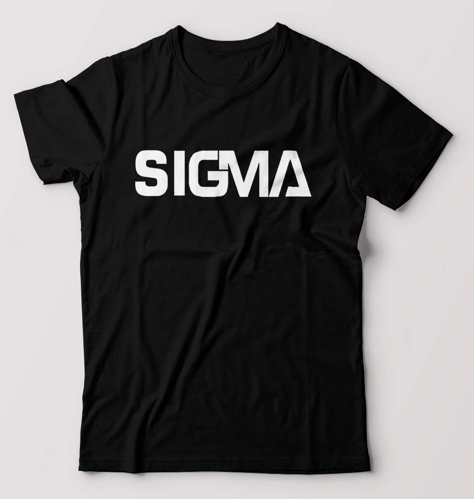 Sigma T-Shirt for Men-Black-Ektarfa.online