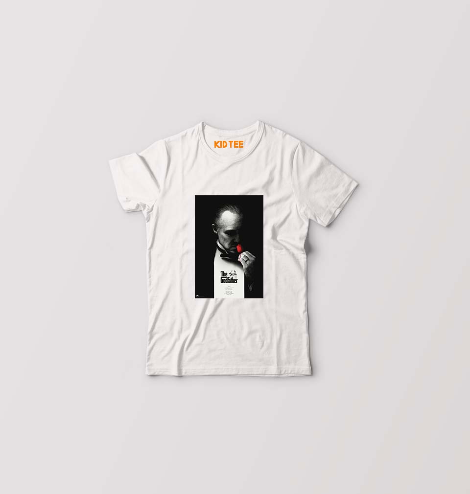 The Godfather Starts Kids T-Shirt for Boy/Girl-White-Ektarfa.online