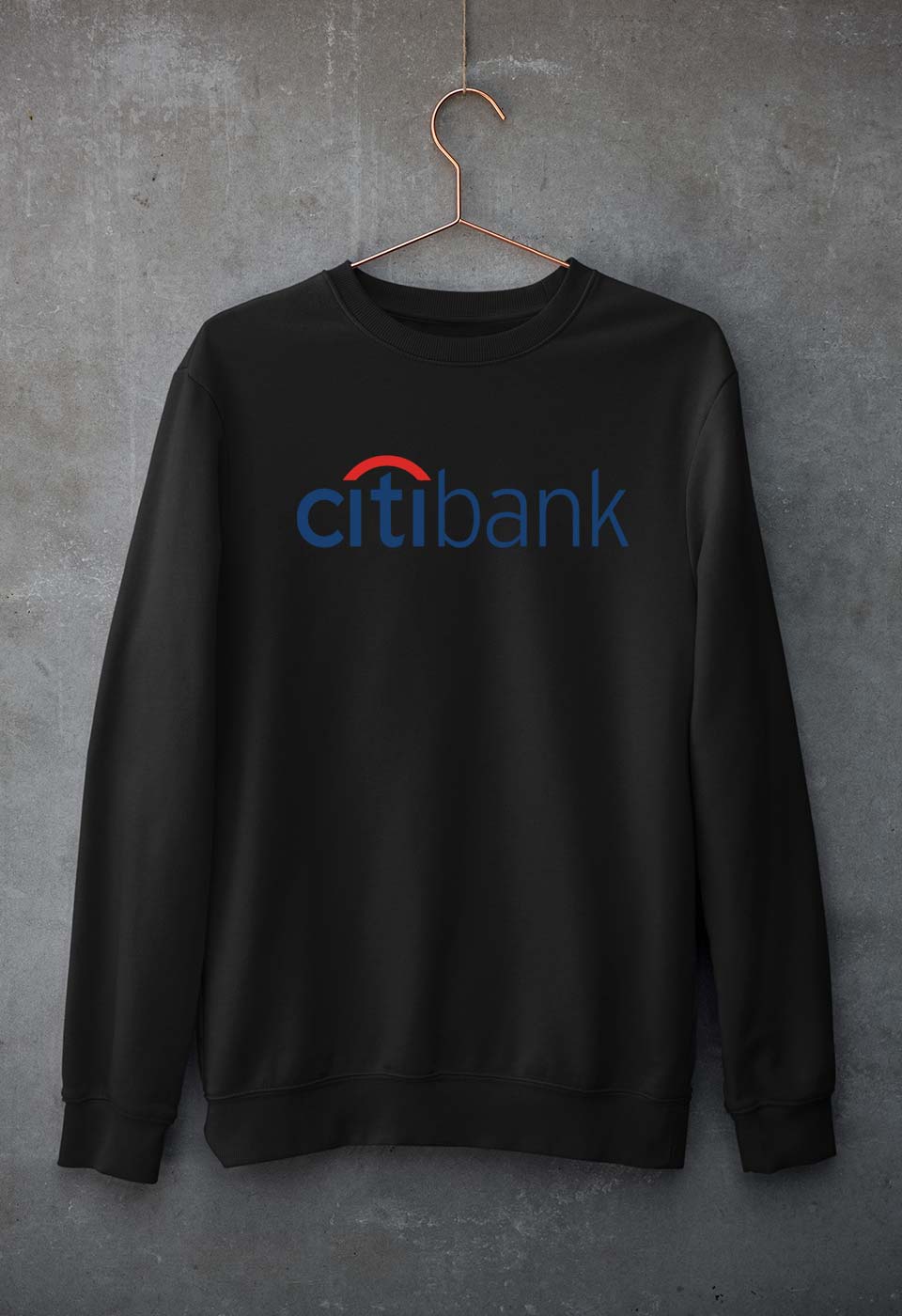 Citibank Unisex Sweatshirt for Men/Women-Black-Ektarfa.online