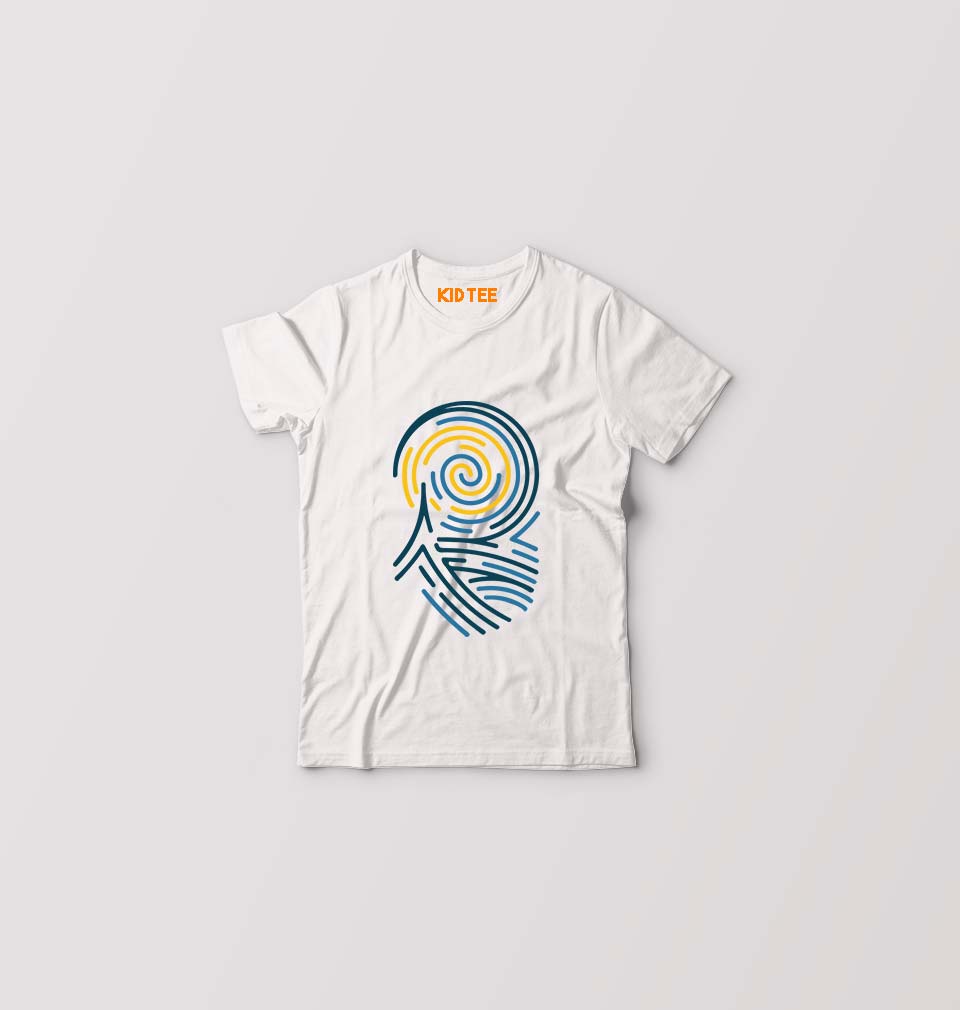 Vincent van Gogh Kids T-Shirt for Boy/Girl-White-Ektarfa.online