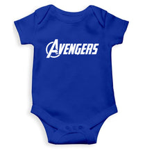 Load image into Gallery viewer, Avengers Kids Romper For Baby Boy/Girl-0-5 Months(18 Inches)-Royal Blue-Ektarfa.online
