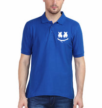 Load image into Gallery viewer, Marshmello Polo T-Shirt for Men-S(38 Inches)-Royal Blue-Ektarfa.co.in
