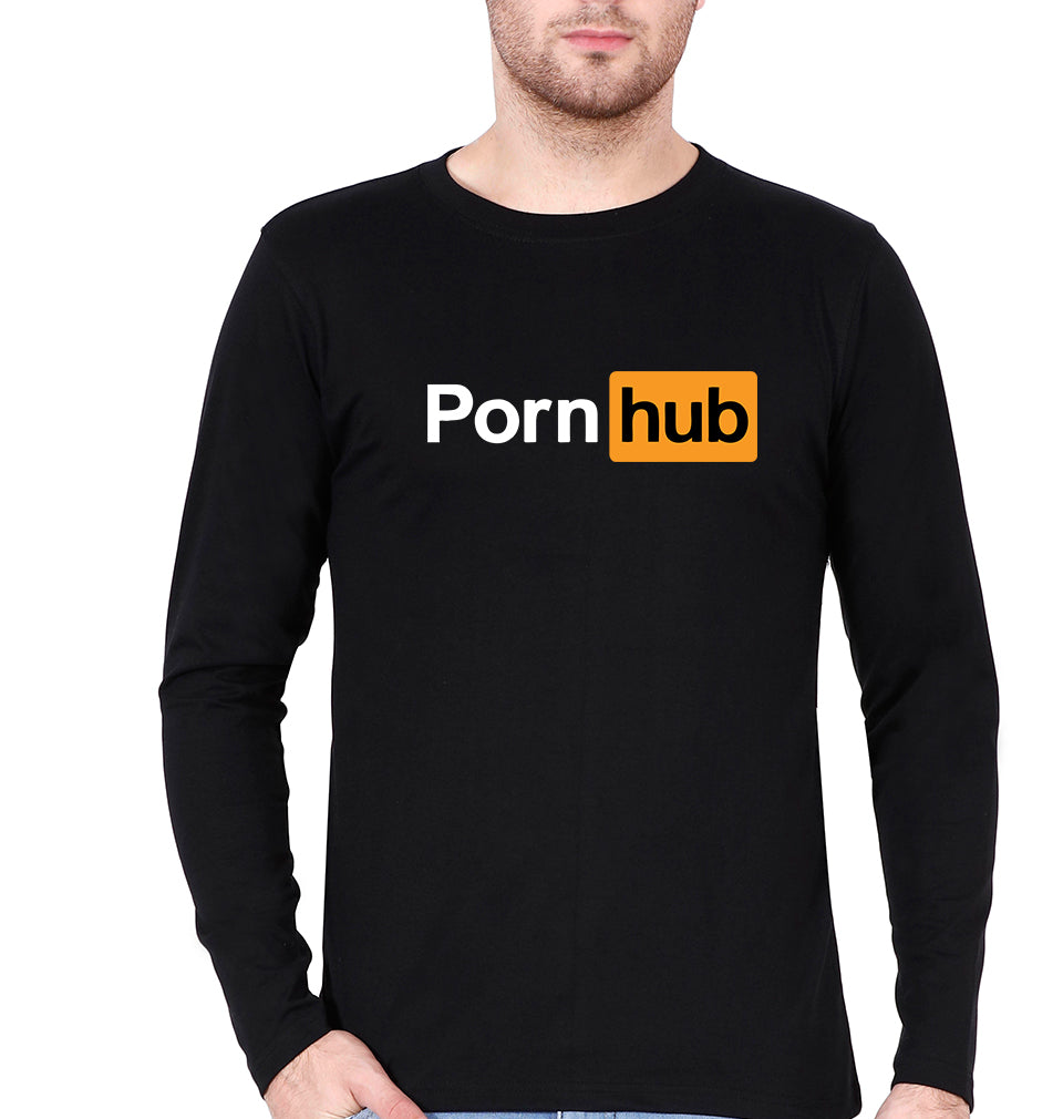 Port Hub Full Sleeves T-Shirt for Men-Black-Ektarfa.online