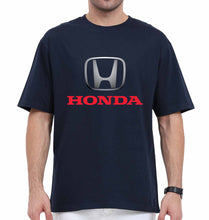 Load image into Gallery viewer, Honda Oversized T-Shirt for Men-Navy Blue-Ektarfa.online
