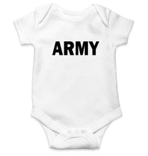 Load image into Gallery viewer, ARMY Kids Romper For Baby Boy/Girl-0-5 Months(18 Inches)-White-Ektarfa.online
