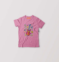 Load image into Gallery viewer, Psychedelic Music Kids T-Shirt for Boy/Girl-Pink-Ektarfa.online
