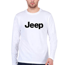 Load image into Gallery viewer, Jeep Full Sleeves T-Shirt for Men-White-Ektarfa.online
