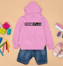 Load image into Gallery viewer, God&#39;s plan Kids Hoodie for Boy/Girl-1-2 Years(24 Inches)-Light Baby Pink-Ektarfa.online
