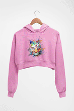 Load image into Gallery viewer, Tiger Crop HOODIE FOR WOMEN-Light Baby Pink-Ektarfa.online
