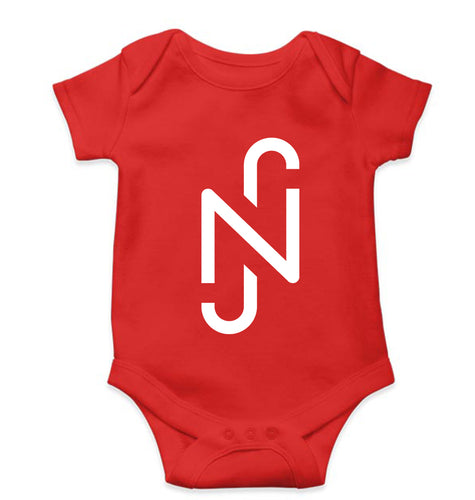 Neymar (NJR) Kids Romper For Baby Boy/Girl-Red-Ektarfa.online