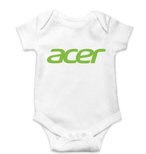 Load image into Gallery viewer, Acer Kids Romper For Baby Boy/Girl-0-5 Months(18 Inches)-White-Ektarfa.online
