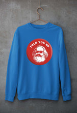 Load image into Gallery viewer, Karl Marx Unisex Sweatshirt for Men/Women-Royal blue-Ektarfa.online
