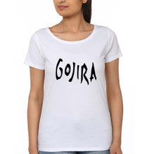 Load image into Gallery viewer, Gojira T-Shirt for Women-XS(32 Inches)-White-Ektarfa.online
