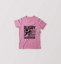 Load image into Gallery viewer, Rugby Kids T-Shirt for Boy/Girl-Pink-Ektarfa.online
