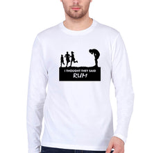 Load image into Gallery viewer, Rum Funny Full Sleeves T-Shirt for Men-White-Ektarfa.online
